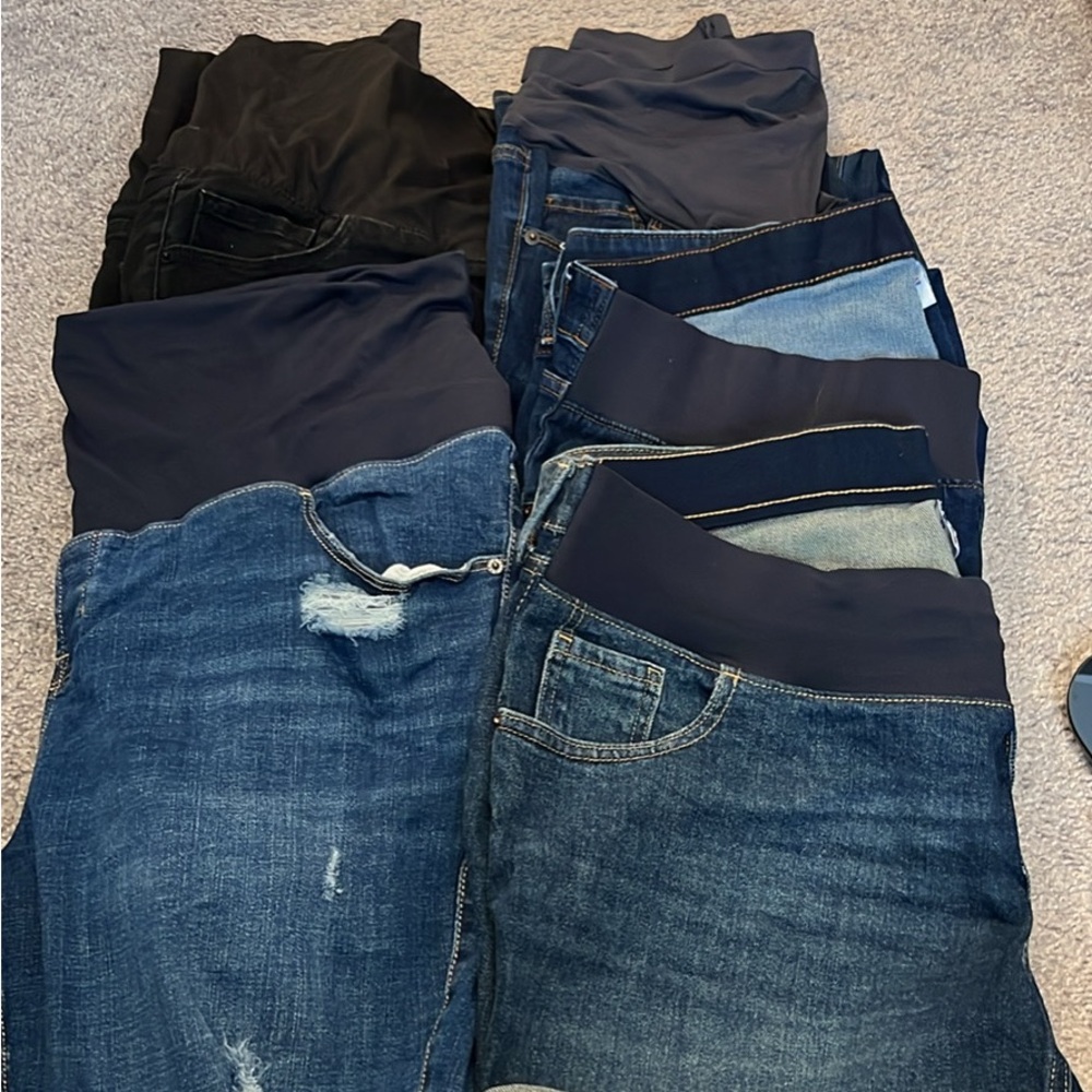 Maternity Denim Lot Size 14 Short